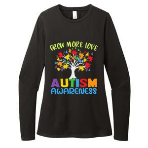 Tree Of Love Puzzle Pieces Cute Autism Awareness Womens CVC Long Sleeve Shirt