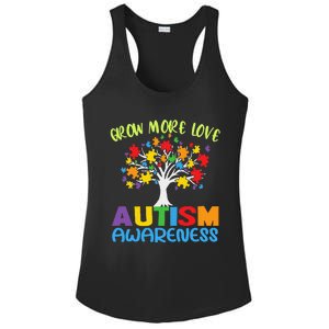 Tree Of Love Puzzle Pieces Cute Autism Awareness Ladies PosiCharge Competitor Racerback Tank