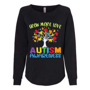 Tree Of Love Puzzle Pieces Cute Autism Awareness Womens California Wash Sweatshirt