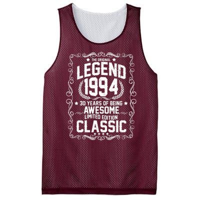 The Original Legend 1994 30th Birthday Mesh Reversible Basketball Jersey Tank