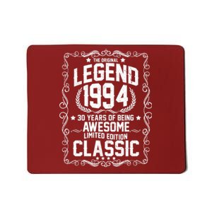 The Original Legend 1994 30th Birthday Mousepad