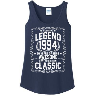 The Original Legend 1994 30th Birthday Ladies Essential Tank