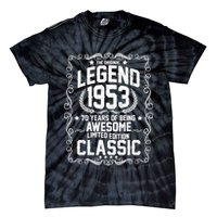 The Original Legend 1953 70th Birthday Tie-Dye T-Shirt