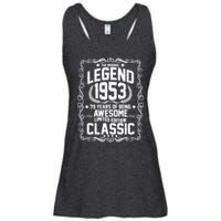 The Original Legend 1953 70th Birthday Ladies Essential Flowy Tank