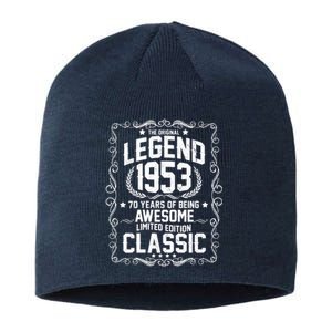 The Original Legend 1953 70th Birthday Sustainable Beanie