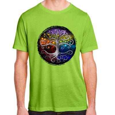 Tree Of Life Silver Swirl Adult ChromaSoft Performance T-Shirt