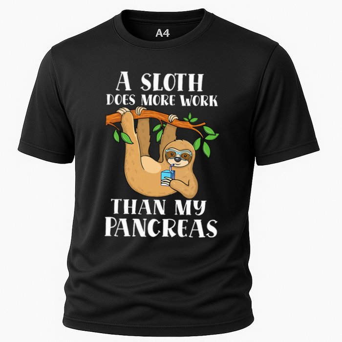 Type Onederful Lazy Cute Sloth Type 1 Diabetes Awareness Performance Shirt