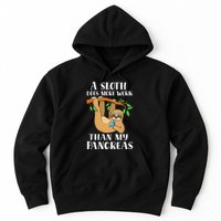 Type Onederful Lazy Cute Sloth Type 1 Diabetes Awareness Hoodie