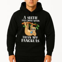 Type Onederful Lazy Cute Sloth Type 1 Diabetes Awareness Hoodie