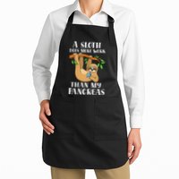 Type Onederful Lazy Cute Sloth Type 1 Diabetes Awareness Apron