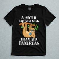 Type Onederful Lazy Cute Sloth Type 1 Diabetes Awareness T-Shirt