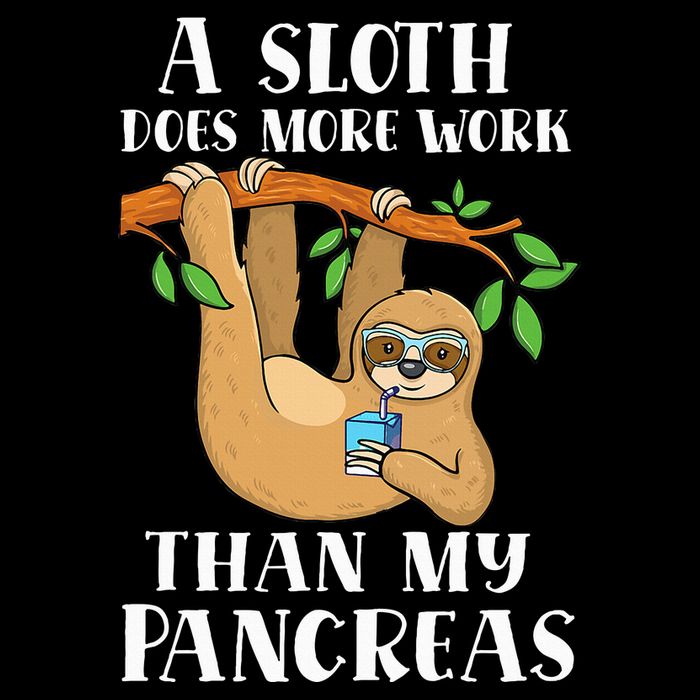 Type Onederful Lazy Cute Sloth Type 1 Diabetes Awareness Bucket Hat