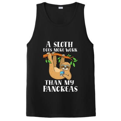 Type Onederful Lazy Cute Sloth Type 1 Diabetes Awareness PosiCharge Competitor Tank