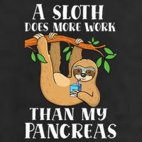 Type Onederful Lazy Cute Sloth Type 1 Diabetes Awareness Trucker Hat