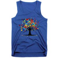 Tree Of Life Autism Awareness Day Autistic Gift Tank Top