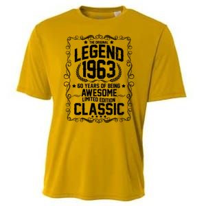 The Original Legend 1963 60th Birthday Cooling Performance Crew T-Shirt