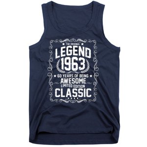 The Original Legend 1963 60th Birthday Tank Top