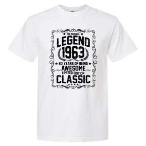 The Original Legend 1963 60th Birthday Garment-Dyed Heavyweight T-Shirt