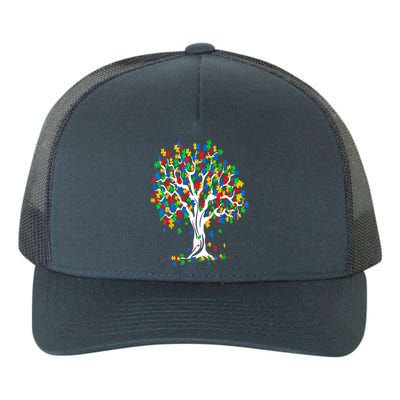 Tree Of Life Autism Awareness Month Funny Asd Supporter Funny Gift Yupoong Adult 5-Panel Trucker Hat