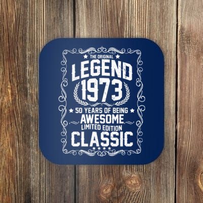 The Original Legend 1973 50th Birthday Coaster