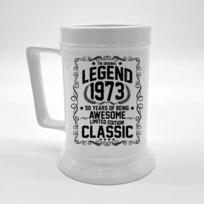 The Original Legend 1973 50th Birthday Beer Stein