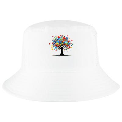 Tree Of Life Autism Awareness Day Autistic  Women Cool Comfort Performance Bucket Hat