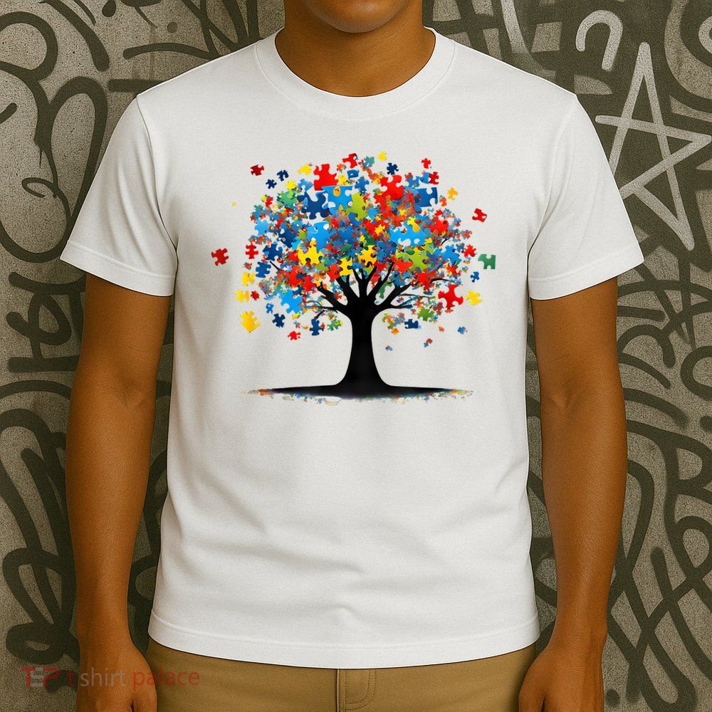 Tree Of Life Autism Awareness Day Autistic  Women T-Shirt