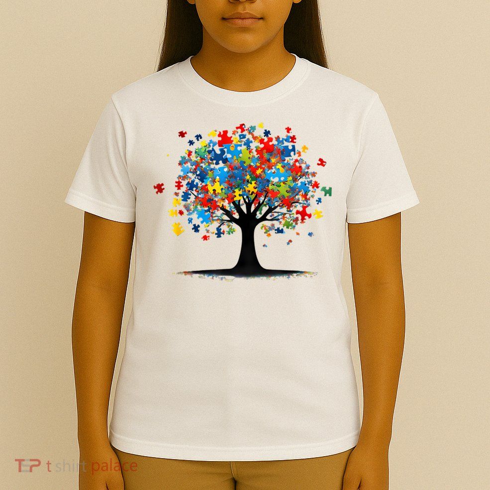 Tree Of Life Autism Awareness Day Autistic  Women T-Shirt