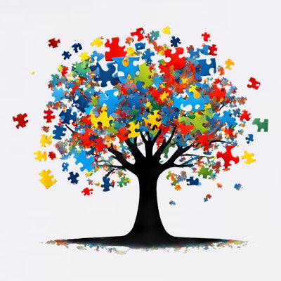 Tree Of Life Autism Awareness Day Autistic  Women T-Shirt