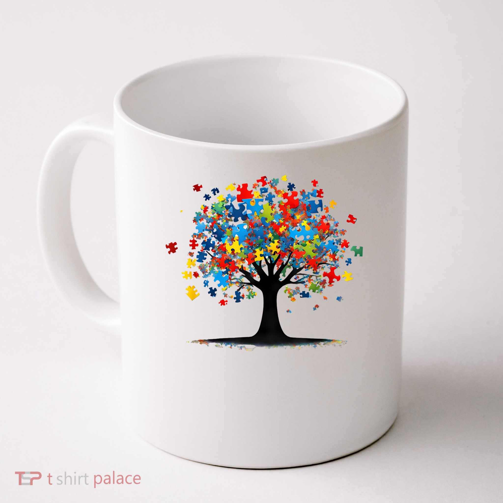 Tree Of Life Autism Awareness Day Autistic  Women Mug