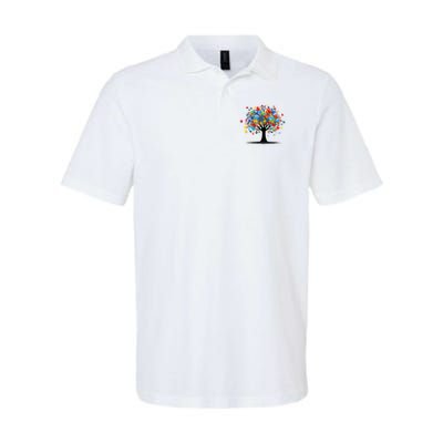 Tree Of Life Autism Awareness Day Autistic  Women Polo