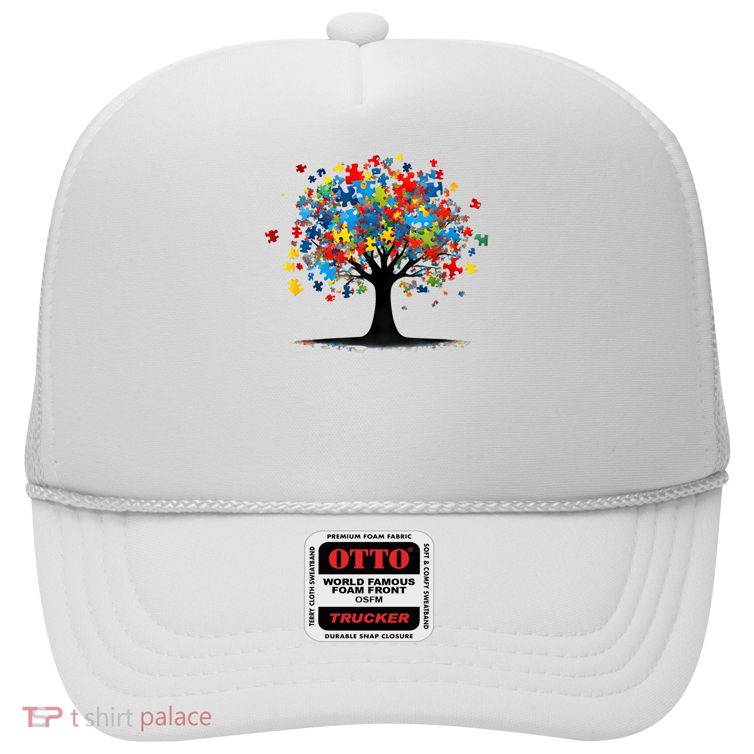 Tree Of Life Autism Awareness Day Autistic  Women Trucker Hat