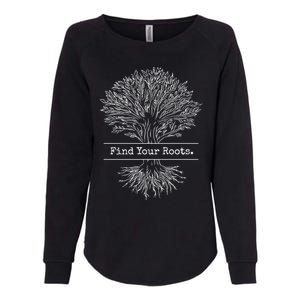 Tree Of Life Meditation Find Your Roots Spiritual Yoga Zen Meaningful Gift Womens California Wash Sweatshirt