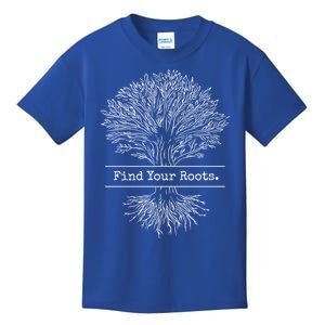 Tree Of Life Meditation Find Your Roots Spiritual Yoga Zen Meaningful Gift Kids T-Shirt