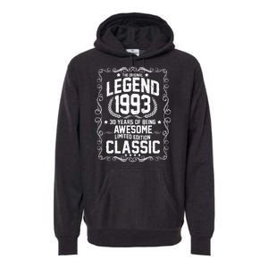 The Original Legend 1993 30th Birthday Premium Hoodie