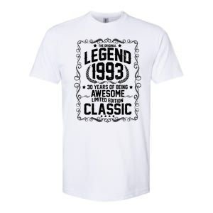 The Original Legend 1993 30th Birthday Softstyle CVC T-Shirt