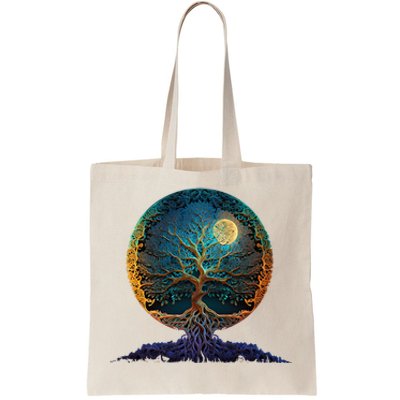 Tree Of Life Yoga Zen Namaste Meditation Tote Bag