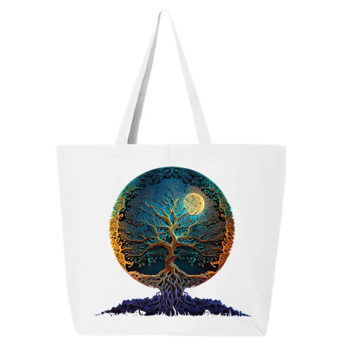 Tree Of Life Yoga Zen Namaste Meditation 25L Jumbo Tote