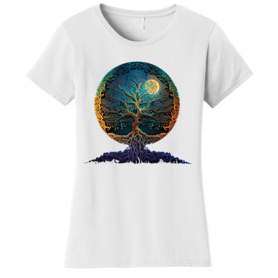 Tree Of Life Yoga Zen Namaste Meditation Women's T-Shirt