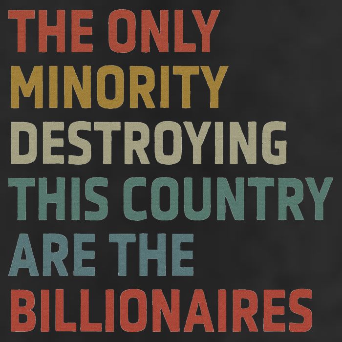 The Only Minority Destroying This Country Are Billionaires Golf Towel