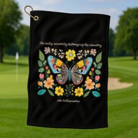 The Only Minority Destroying This Country Are Billionaires Golf Towel