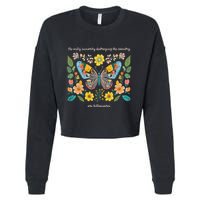 The Only Minority Destroying This Country Are Billionaires Cropped Pullover Crew