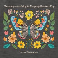 The Only Minority Destroying This Country Are Billionaires Vector Backpack