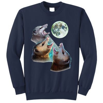 Three Opposum Moon With 3 Possums And Dead Moon Costume Sweatshirt