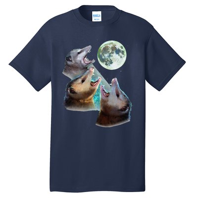 Three Opposum Moon With 3 Possums And Dead Moon Costume Tall T-Shirt