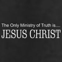The Only Ministry Of Truth Is Jesus Christ 7 Panel Mesh Trucker Snapback Hat