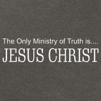 The Only Ministry Of Truth Is Jesus Christ Cotton Canvas Backpack