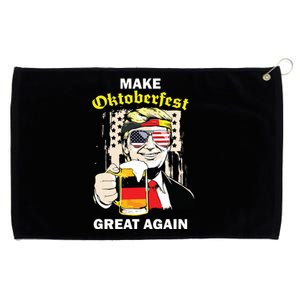 Trump Octoberfest Make Oktoberfest Great Again German Grommeted Golf Towel