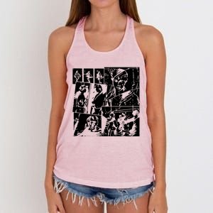 Take On Me A Ha Fashion Fashion Pop Women's Knotted Racerback Tank