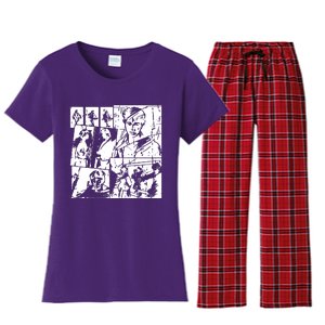 Take On Me A Ha Fashion Fashion Pop Women's Flannel Pajama Set